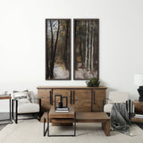 Forest View VI by Mercana Studio a Hand Embelished Textured Framed Art Print by Mercana at Eve Furniture