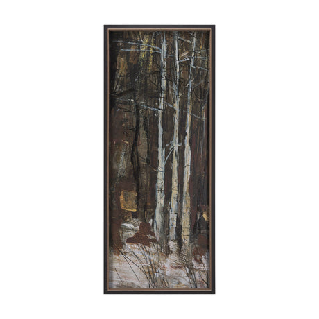 Forest View VI by Mercana Studio a Hand Embelished Textured Framed Art Print by Mercana at Eve Furniture