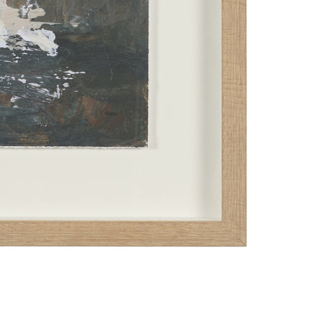 Forest Whispers I by Mercana Studio Hand-Embellished Textured Framed Artwork Matted under Glass by Mercana at Eve Furniture
