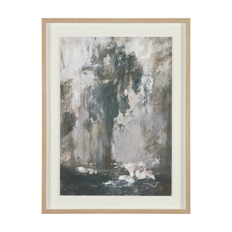 Forest Whispers I by Mercana Studio Hand-Embellished Textured Framed Artwork Matted under Glass by Mercana at Eve Furniture