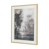 Forest Whispers II by Mercana Studio Hand-Embellished Textured Framed Artwork Matted under Glass by Mercana at Eve Furniture