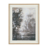 Forest Whispers II by Mercana Studio Hand-Embellished Textured Framed Artwork Matted under Glass by Mercana at Eve Furniture