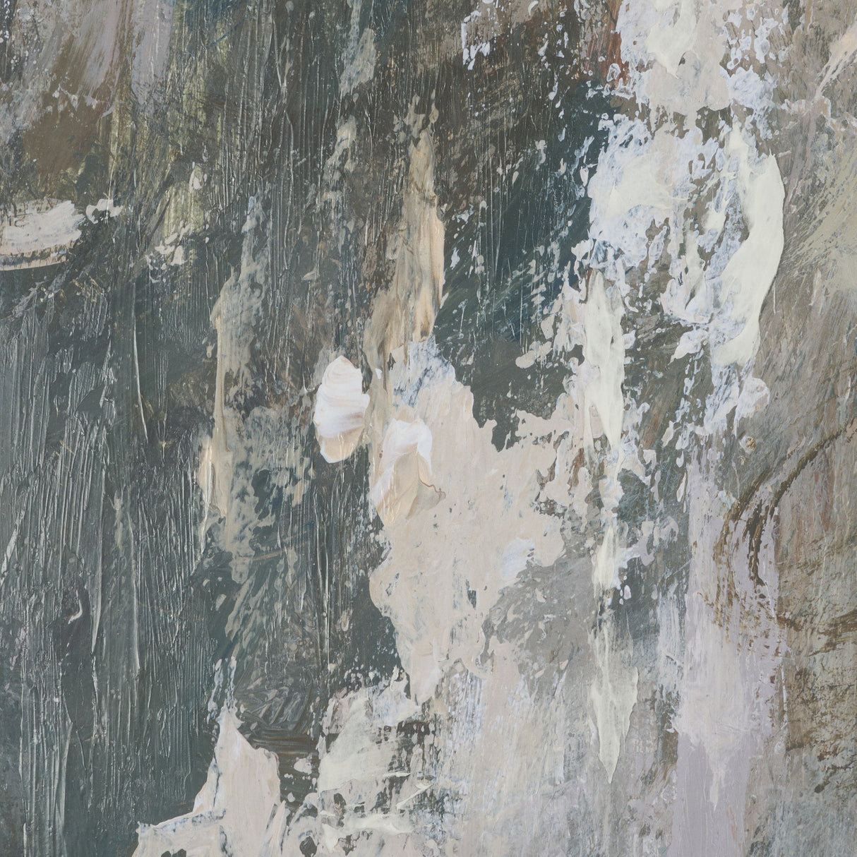 Forest Whispers III by Mercana Studio Hand-Embellished Textured Framed Artwork Matted under Glass by Mercana at Eve Furniture