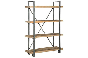 Forestmin Brown/Black Bookcase by Ashley at Eve Furniture