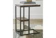 Forestmin Natural/Black Accent Table by Ashley at Eve Furniture