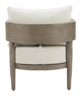 Foret Beige Outdoor Armchair by Zuomod at Eve Furniture