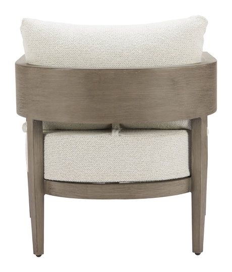 Foret Beige Outdoor Armchair by Zuomod at Eve Furniture