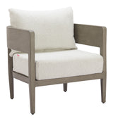 Foret Beige Outdoor Armchair by Zuomod at Eve Furniture