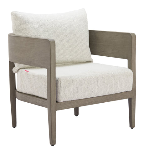 Foret Beige Outdoor Armchair by Zuomod at Eve Furniture