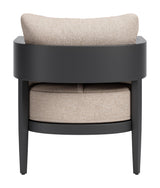 Foret Black Outdoor Armchair by Zuomod at Eve Furniture