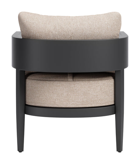 Foret Black Outdoor Armchair by Zuomod at Eve Furniture