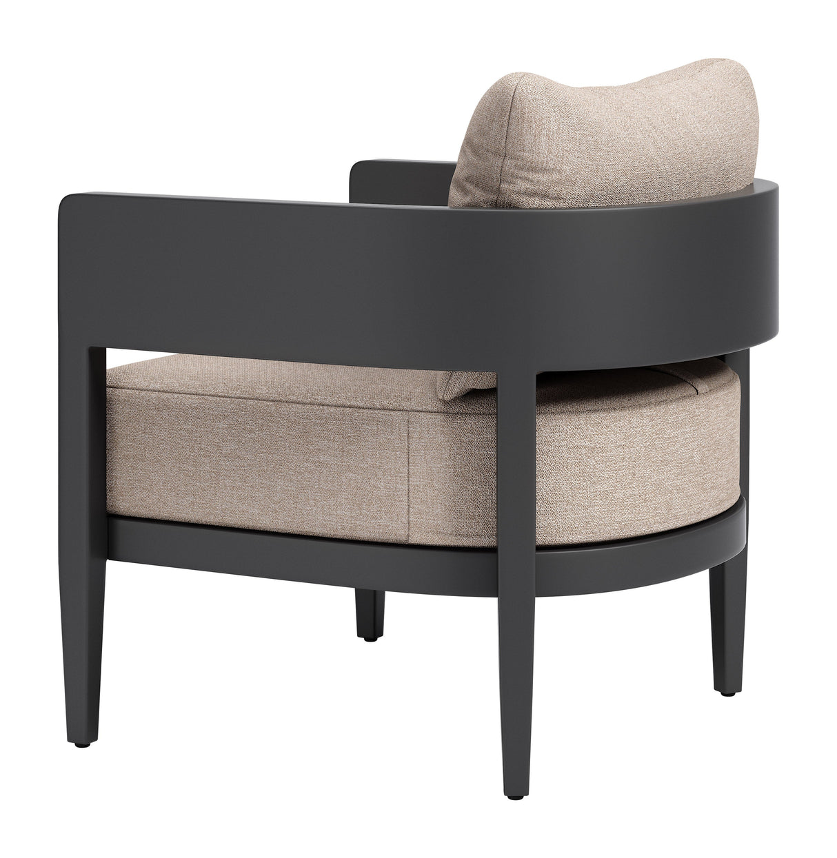 Foret Black Outdoor Armchair by Zuomod at Eve Furniture