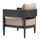 Foret Black Outdoor Armchair by Zuomod at Eve Furniture