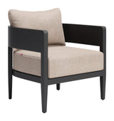 Foret Black Outdoor Armchair by Zuomod at Eve Furniture