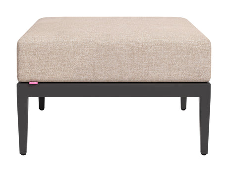 Foret Black Outdoor Ottoman by Zuomod at Eve Furniture