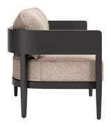 Foret Black Outdoor Sofa by Zuomod at Eve Furniture