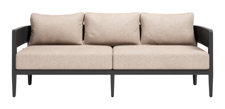 Foret Black Outdoor Sofa by Zuomod at Eve Furniture