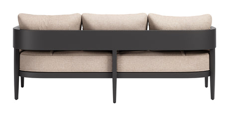 Foret Black Outdoor Sofa by Zuomod at Eve Furniture