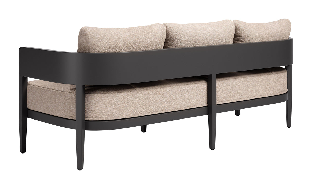 Foret Black Outdoor Sofa by Zuomod at Eve Furniture