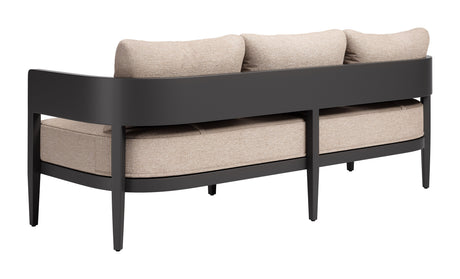 Foret Black Outdoor Sofa by Zuomod at Eve Furniture
