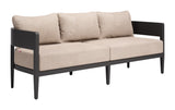 Foret Black Outdoor Sofa by Zuomod at Eve Furniture