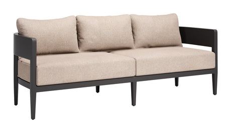 Foret Black Outdoor Sofa by Zuomod at Eve Furniture