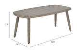 Foret Brown Outdoor Coffee Table by Zuomod at Eve Furniture