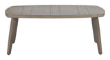 Foret Brown Outdoor Coffee Table by Zuomod at Eve Furniture