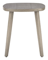 Foret Brown Outdoor Side Table by Zuomod at Eve Furniture