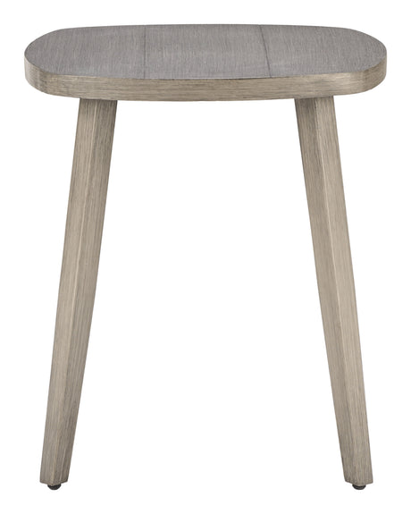 Foret Brown Outdoor Side Table by Zuomod at Eve Furniture