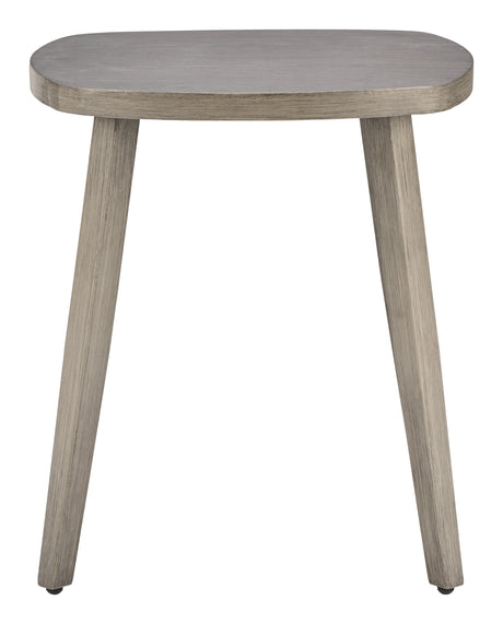 Foret Brown Outdoor Side Table by Zuomod at Eve Furniture