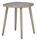 Foret Brown Outdoor Side Table by Zuomod at Eve Furniture