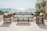 Foret Brown Outdoor Side Table by Zuomod at Eve Furniture