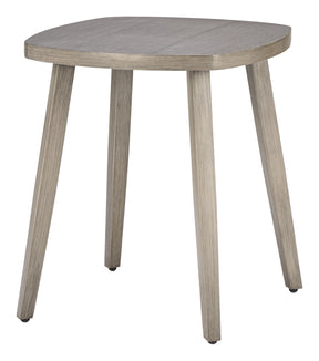 Foret Brown Outdoor Side Table by Zuomod at Eve Furniture