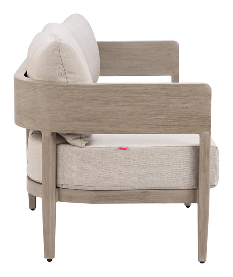 Foret Gray Outdoor Sofa by Zuomod at Eve Furniture