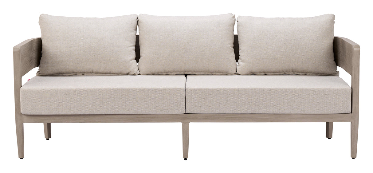 Foret Gray Outdoor Sofa by Zuomod at Eve Furniture