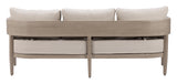 Foret Gray Outdoor Sofa by Zuomod at Eve Furniture