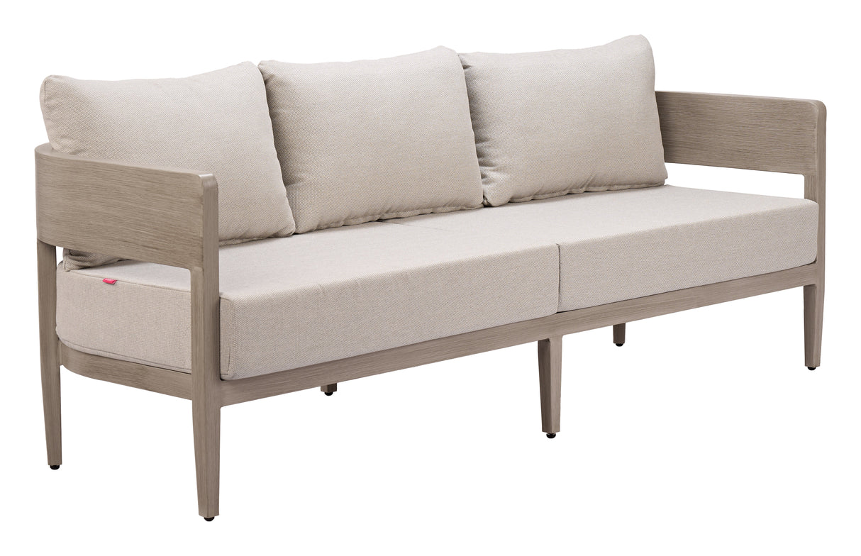 Foret Gray Outdoor Sofa by Zuomod at Eve Furniture