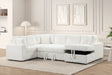 Forever Beige Sectional With Pull-Out Bed by Happy Homes at Eve Furniture