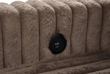 Forever Mocha Sectional With Pull-Out Bed by Happy Homes at Eve Furniture