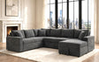 Forever2 Granite Sectional With Pull-Out Bed by Happy Homes at Eve Furniture
