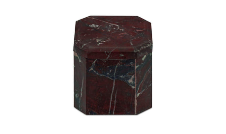 Forli Marble Box Red Levanto by Moe's Home at Eve Furniture