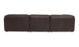 Form Classic L-Shaped Modular Sectional Espresso Brown by Moe's Home at Eve Furniture