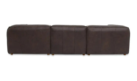 Form Classic L-Shaped Modular Sectional Espresso Brown by Moe's Home at Eve Furniture