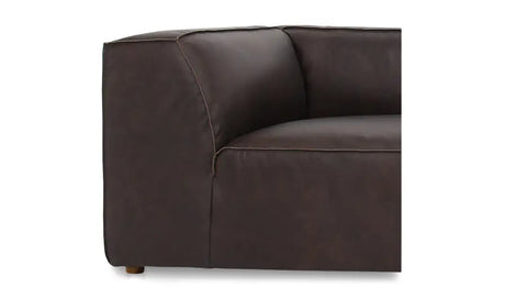 Form Classic L-Shaped Modular Sectional Espresso Brown by Moe's Home at Eve Furniture