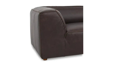 Form Classic L-Shaped Modular Sectional Espresso Brown by Moe's Home at Eve Furniture