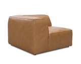 Form Corner Chair Sonoran Tan Leather by Moe's Home at Eve Furniture