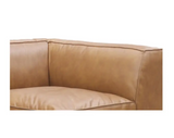 Form Corner Chair Sonoran Tan Leather by Moe's Home at Eve Furniture