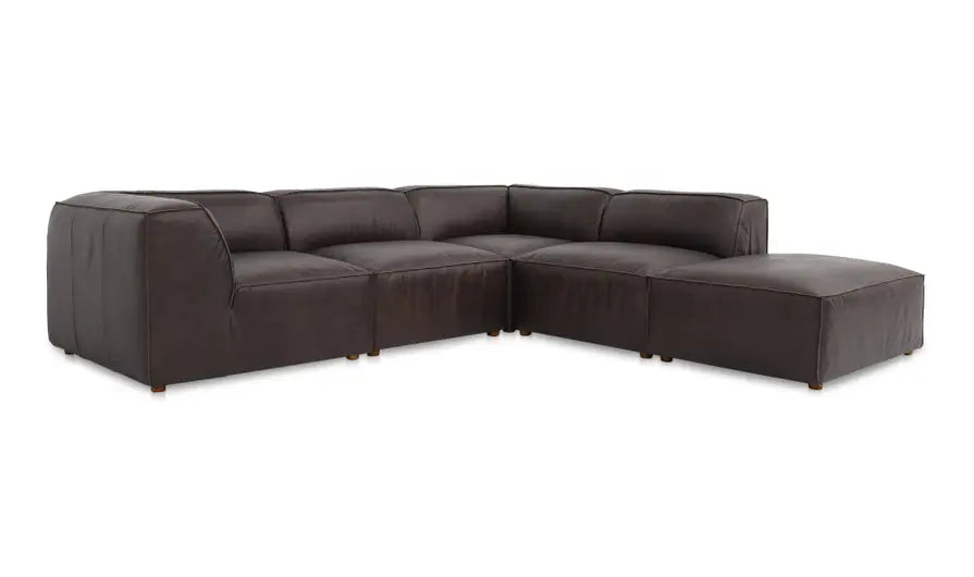 Form Dream Modular Sectional Espresso Brown by Moe's Home at Eve Furniture