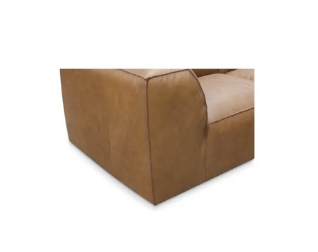 Form Dream Modular Sectional Sonoran Tan Leather by Moe's Home at Eve Furniture